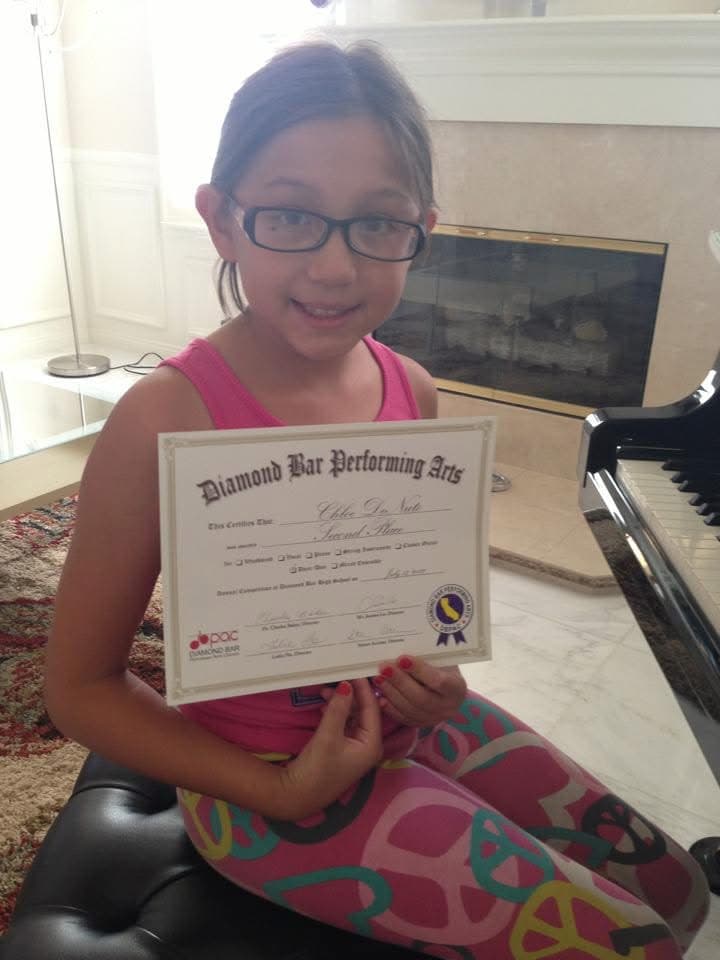 Student achievement — Second Place